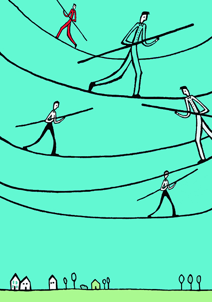 Family Communications Tightrope